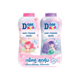 โปรโมชั่น : ดีนี่ แป้งเด็ก คิดส์ โอเวอร์ เดอะ เรนโบว์ คู่ อันเดอร์ เดอะ ซี 380 มล. แพ็คคู่