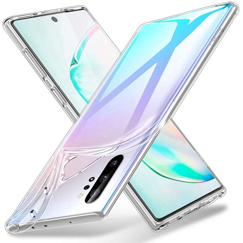 Samsung Galaxy Note 20 Ultra 10 Plus Note 10 Lite Note 9 Note 8 Clear Crystal Silm Soft Gel TPU Case Cover