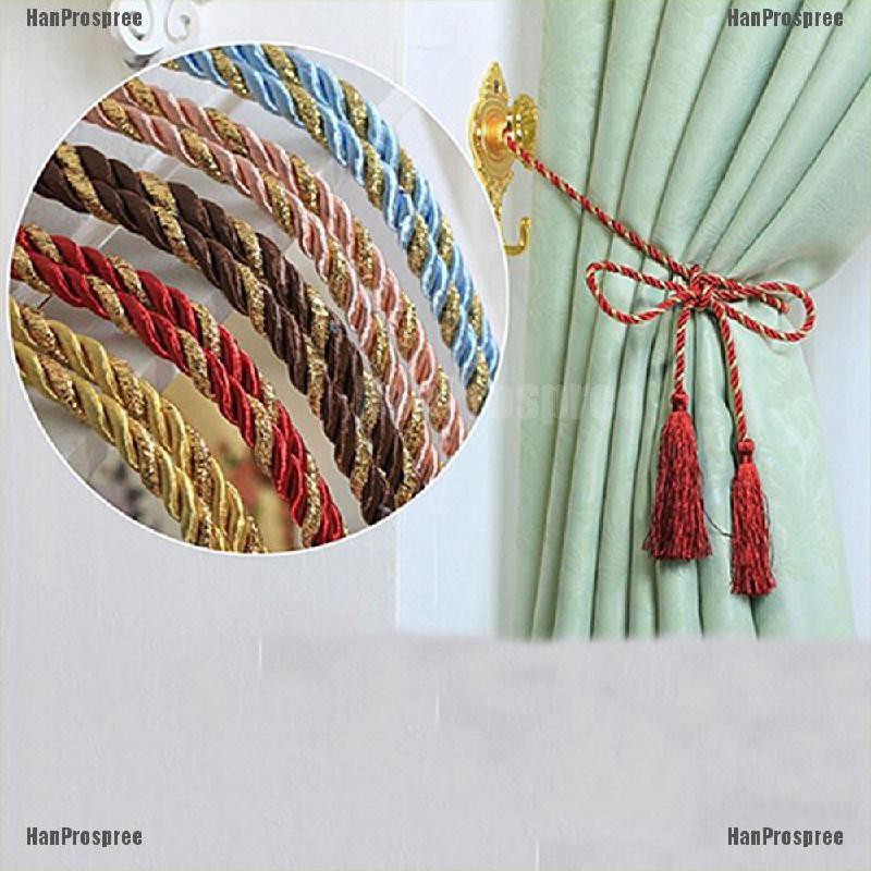 Rope Cord Tassel Cotton Rope Curtain Tiebacks Living Room Home ...