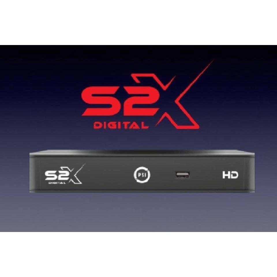 PSI S2X **รุ่นใหม่ล่าสุด** กล่องรับสัญญาณดาวเทียม Full HD