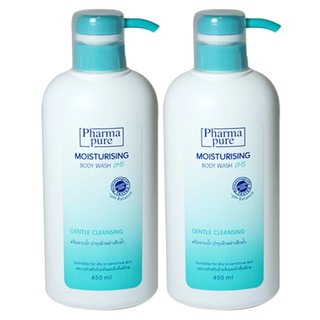 Phamapure Moisturising Body Wash pH5 450ml. (2ขวด)