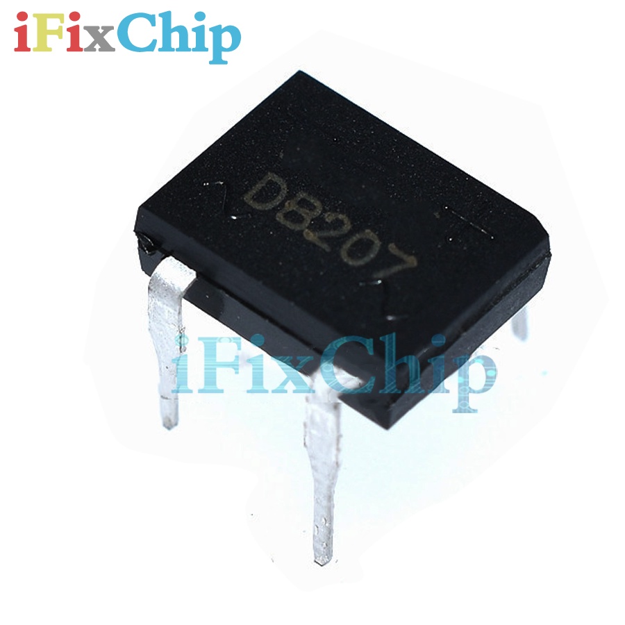 10PCS DB207 DIP DIP-4 สะพานวงจรเรียงกระแส 1000V 2A DB104 DB157 DB107 DB207S DB107S DF06S DF06S DF06 