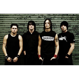 โปสเตอร์ Bullet for My Valentine BFMV บุลเลตฟอร์มายวาเลนไทน์ ตกแต่งผนัง Rock Music Poster โปสเตอร์วินเทจ โปสเตอร์วงดนตรี