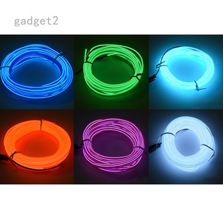 สายไฟ LED 5 เมตร พร้อมสาย USB สําหรับตกแต่งภายในรถยนต์