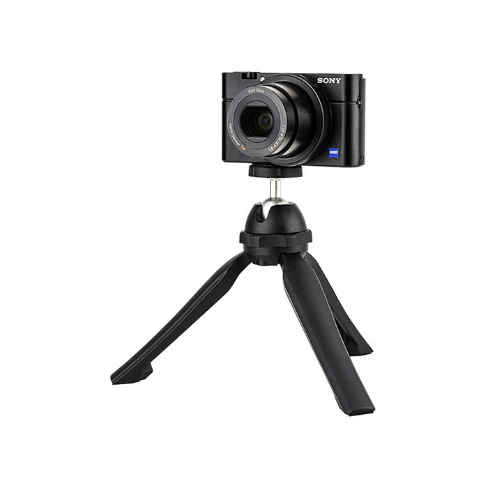 JJC Mini Tripod with Handgrip for Compact Cameras,Action Cameras and