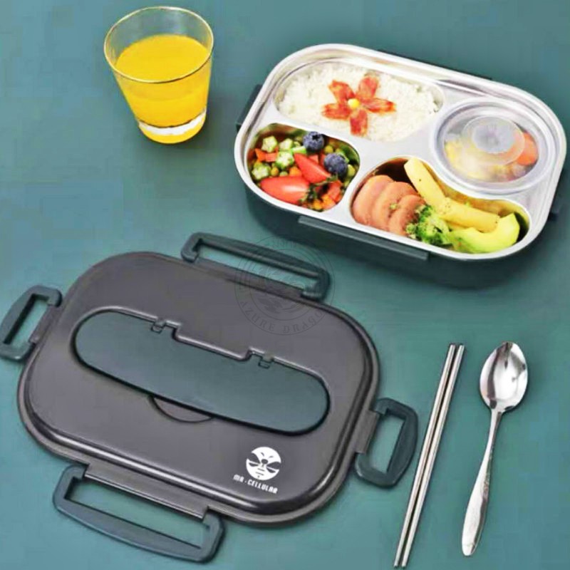 ✲❀AzureDragon กล่องใส่อาหารเก็บความร้อน CT-303 สแตนเลส SUS304