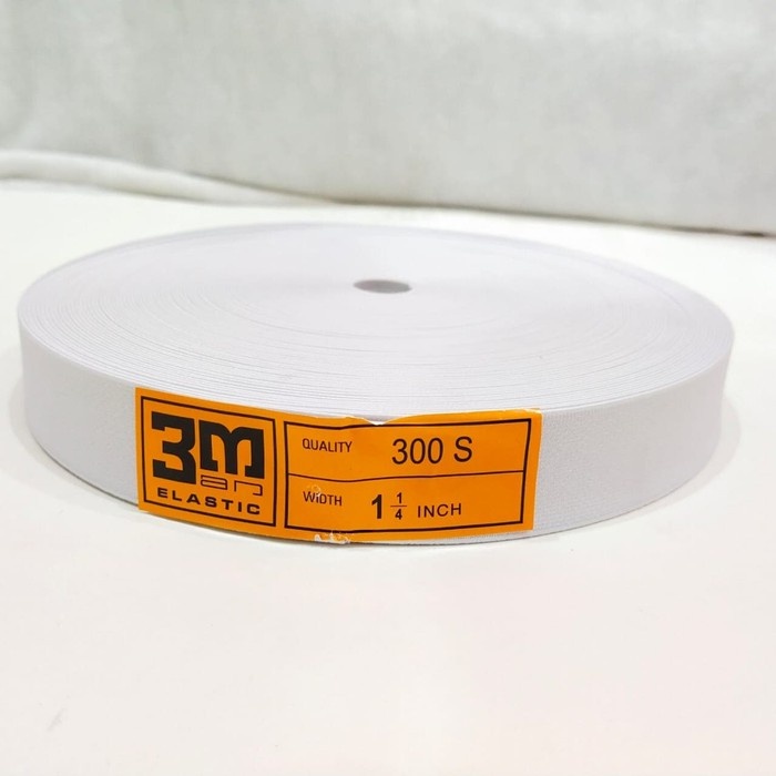 3M ELASTIC RUBBER PER ROLL / RUBBER / ELASTIC RUBBER 1 1/4" 3CM