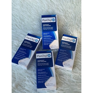 ✔️พร้อมส่ง✔️ PanOxyl® PM Overnight Spot Patches 40 Clear patches แพนออกซิล แผ่นแปะสิว สำหรับกลางคืน 