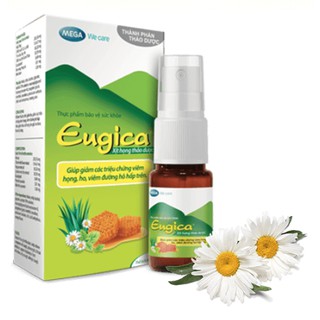 ยูจิก้า เม้าท์สเปรย์ 10 มล Eugica Herbal Mouth Spray 10 ml