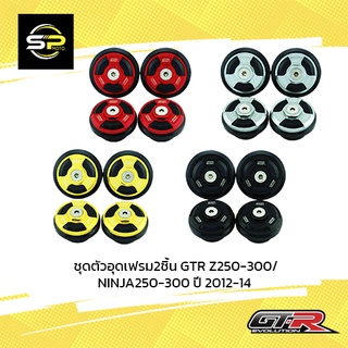 ชุดตัวอุดเฟรม2ชิ้น GTR Z250-300/NINJA250-300 ปี 2012-14 (BB)