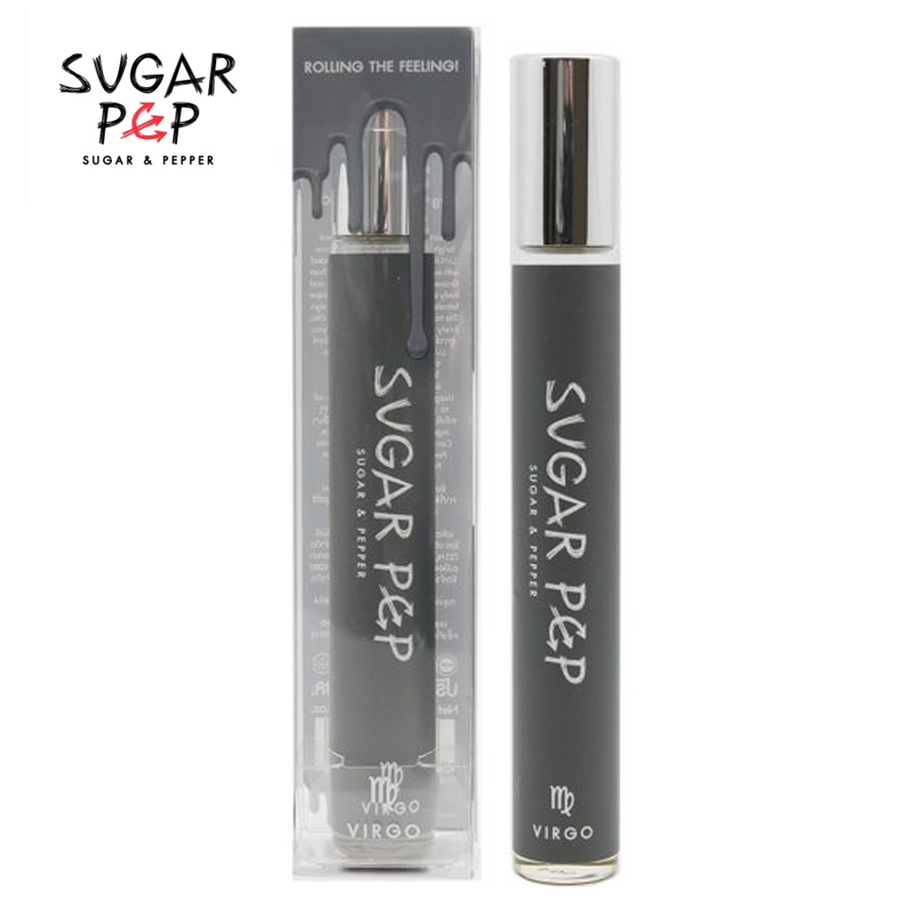 [ซื้อ 1 แถม 1] Sugar & Pepper Roller Ball Oil Perfume กลิ่น Virgo น้ำหอมลูกกลิ้งออยล์ ติดทนนาน น้ำหอมมูเต