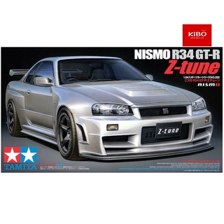 โมเดลประกอบ รถยนต์ทามิย่า R34 GT-R Z-Tune 24282 1/24