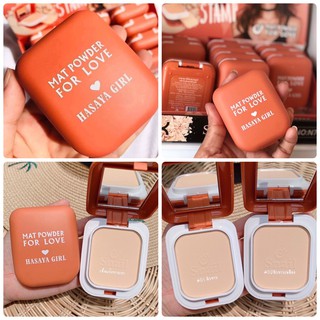 HASAYA GIRL POWDER /แป้งพัฟเนื้อบางเบา