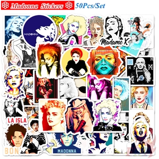 ❉ Madonna Louise Ciccone - Popular Singer Superstar Actress สติ๊กเกอร์ ❉ 50Pcs/Set DIY Fashion Decals Doodle สติ๊กเกอร์