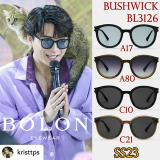 SS23 BOLON แว่นกันแดด รุ่น Bushwick BL3126 A17 A80 C10 C21 เลนส์ Nylon [Acetate] แว่นของญาญ่า แว่นของเจเจ โบลอน กันแดด