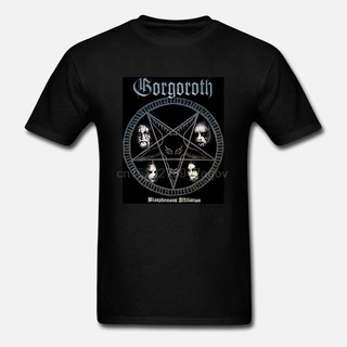 เสื้อยืดผ้าฝ้ายพิมพ์ลายแฟชั่น ขายดี เสื้อยืด พิมพ์ลาย GORGOROTH Marduk Darkthrone Mayhem Immortal Taake Belphegor Dark F