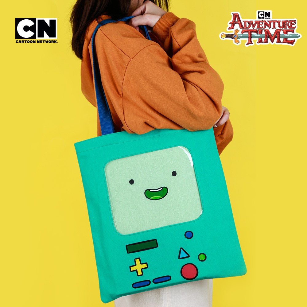 Adventure Time BMO Canvas Bag ของแท้ ลิขสิทธิ์ Cartoonnetwork