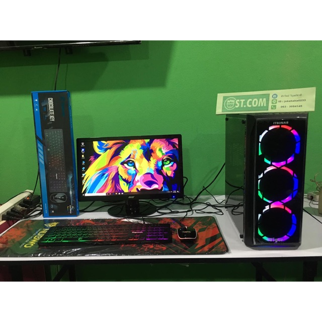 คอมครบชุด A8 - 5600k แรม8GB HDD500GB จอ20นิ้ว