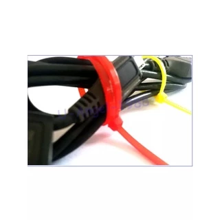 เคเบิ้ลไทร์ 100เส้น Cable Tie หนวดกุ้ง ขนาด 4นิ้ว 6นิ้ว 8นิ้ว 10นิ้ว 12นิ้ว 20นิ้ว สายรัดไนล่อน Nylon Plastic