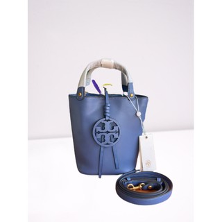 กระเป๋าถือ หรือ สะพาย TORY BURCH LEATHER BUCKET BAG MILLER MINI BAG รุ่น 55222