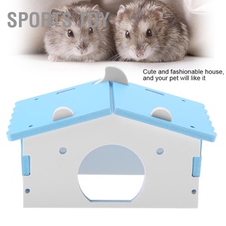 Sports Toy Waterproof Assembling Cute Fashionable Sleeping House for Pet Hamster