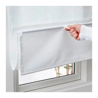 RINGB ม่านพับบังแสงแดด Roman blind 80*160 cm (ขาว)