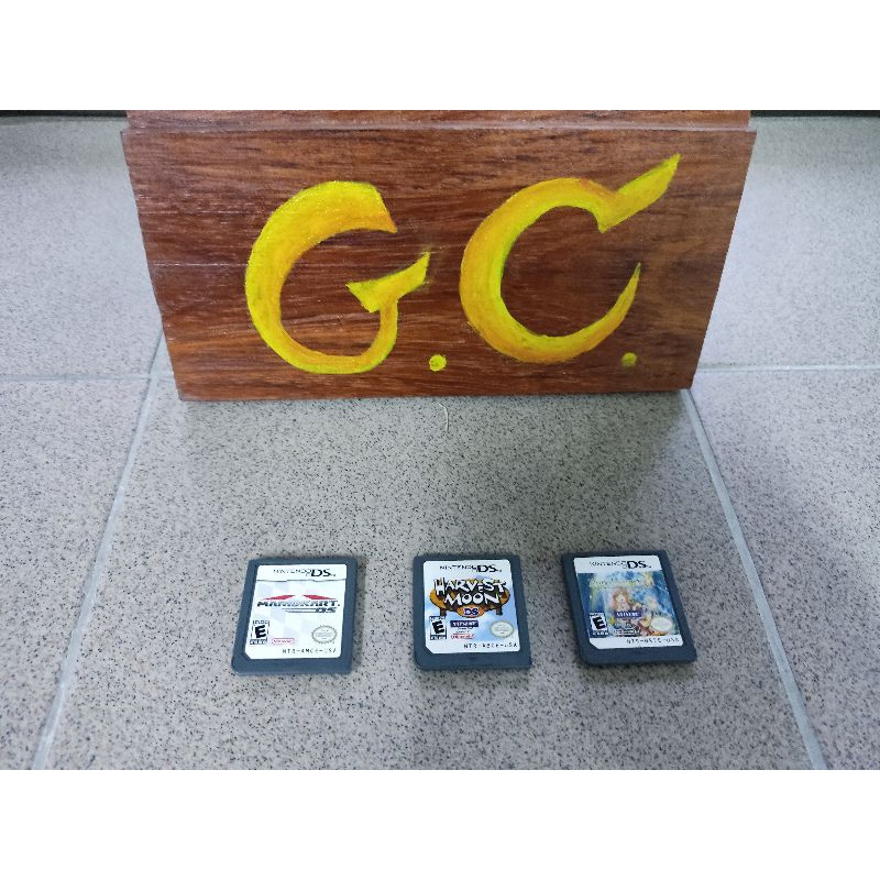 NDS Rune factory 3 us, Harvest moon ds us, Mario kart us