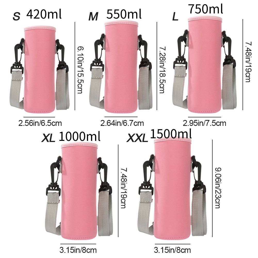 ถุงฉนวน 420ml-1500ml ถ้วยฝาครอบสูญญากาศแบบพกพา Tumbler Case ราคา ถูกที่สุด ดีลบีเคเค แกลเลอรีภาพที่ 9