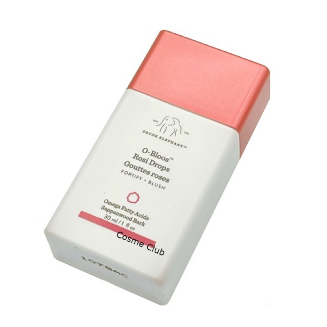 พร้อมส่ง - ป้าย King Drunk Elephant O-Bloos Rosi Drops