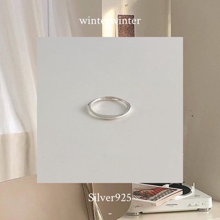 Winterwinter Jewelry Silver925 : เครื่องประดับเงินแท้ แหวนเงินแท้ 925 wave rings