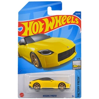 [พร้อมส่ง] รถเหล็ก HOTWHEELS ของแท้ Nissan Z Proto (Yellow) HW2022_#124