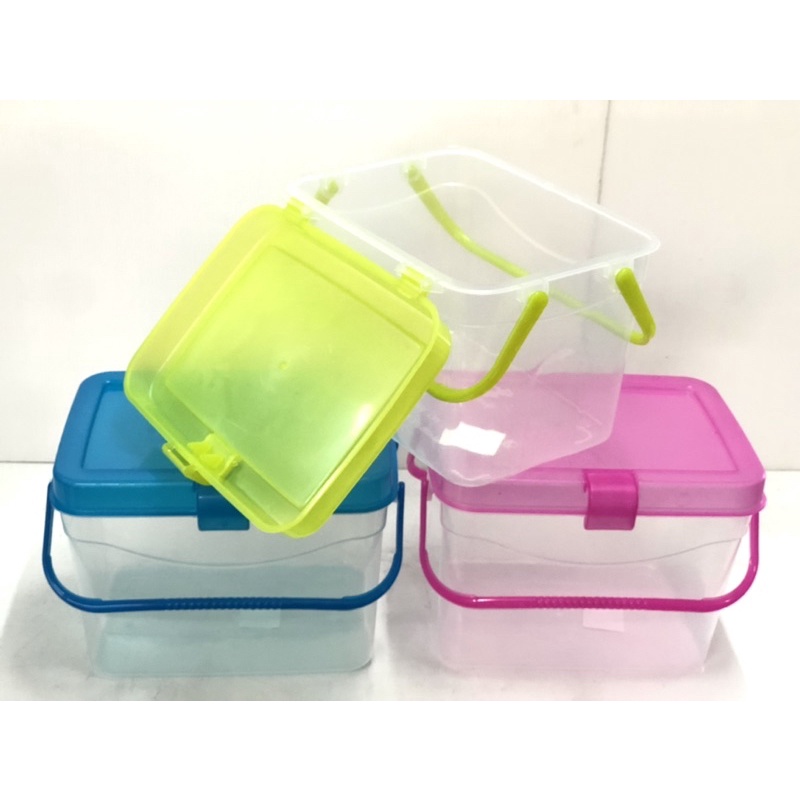 กล่อง กล่องล็อค เก็บของ อเนกประสงค์ มีหูหิ้ว ฝาเปิดปิด