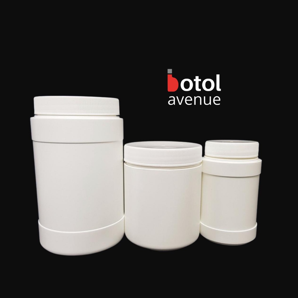 Ready Stock/350gm 500gm 1000gm s/w bottle with screw cap-beaute4u