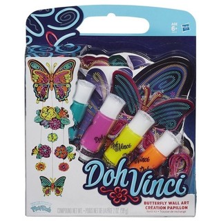 Play Doh DohVinci Butterfly Wall Art Refill Kit( Violet)