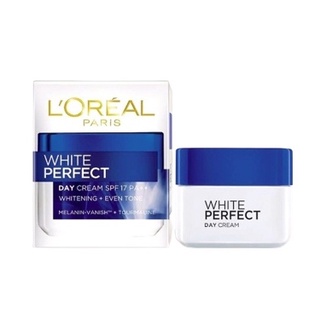 ลอรีอัล ไวท์ เพอร์เฟ็คท์ สูตรกลางวัน  50 ml  LOreal Paris WHITE PERFECT DAY CREAM 50 ml