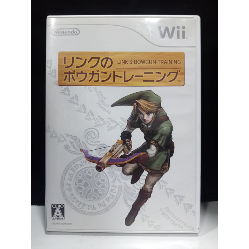 แผ่นแท้ [Wii] Link's Bowgun Training (Japan) (RVL-R-RZPJ) Link's Crossbow Training Legend of Zelda