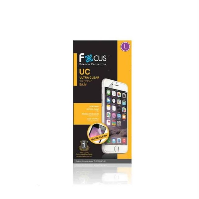 Focus ฟิล์มใส สมาร์ทโฟน galaxy j2/j2prime/J2pro/J4plus/J6/j6plus/A7/A6plus/A8 2018/A8plus/note3/note
