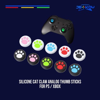 ราคาซิลิโคน อนาล็อค เท้าแมว PS4 PS5 Xbox x one
