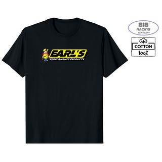 เสื้อยืด RACING เสื้อซิ่ง [COTTON 100%] [EARLS]