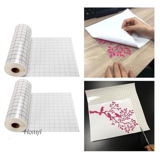 [Homyl] เทปกาวไวนิล 2ม้วน 12X60\ สําหรับติดตกแต่ง Cricut Silhouette