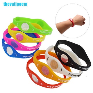 Thevatipoem Power Balance สายรัดข้อมือซิลิโคน สําหรับ