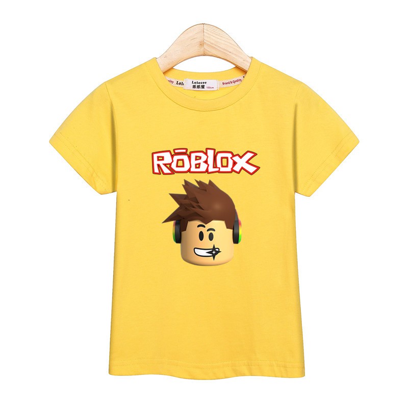 Roblox Kids Clothes Boys T Shirt เส อย ดฤด ร อนสำหร บเด กเส อแขนส นสำหร บเด กชาย เส อผ าฝ าย 100 Shopee Thailand - เสอยดเดก roblox t shirt kids cotton tee shirt