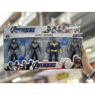 พร้อมส่ง‼️ หุ่น Avengers 4 ตัว เล่นสนุก ฝึกสมาธิ หรือไว้สะสมได้ มีเก็บปลายทาง