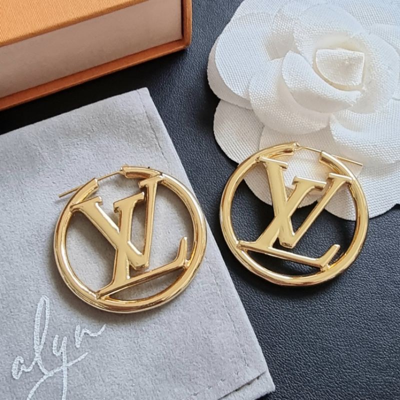 ต่างหู LV Hoop earrings