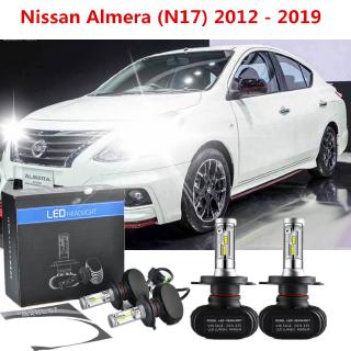 ไฟหน้ารถยนต์ LED H4 สําหรับ Nissan Almera (N17) 2012-2019