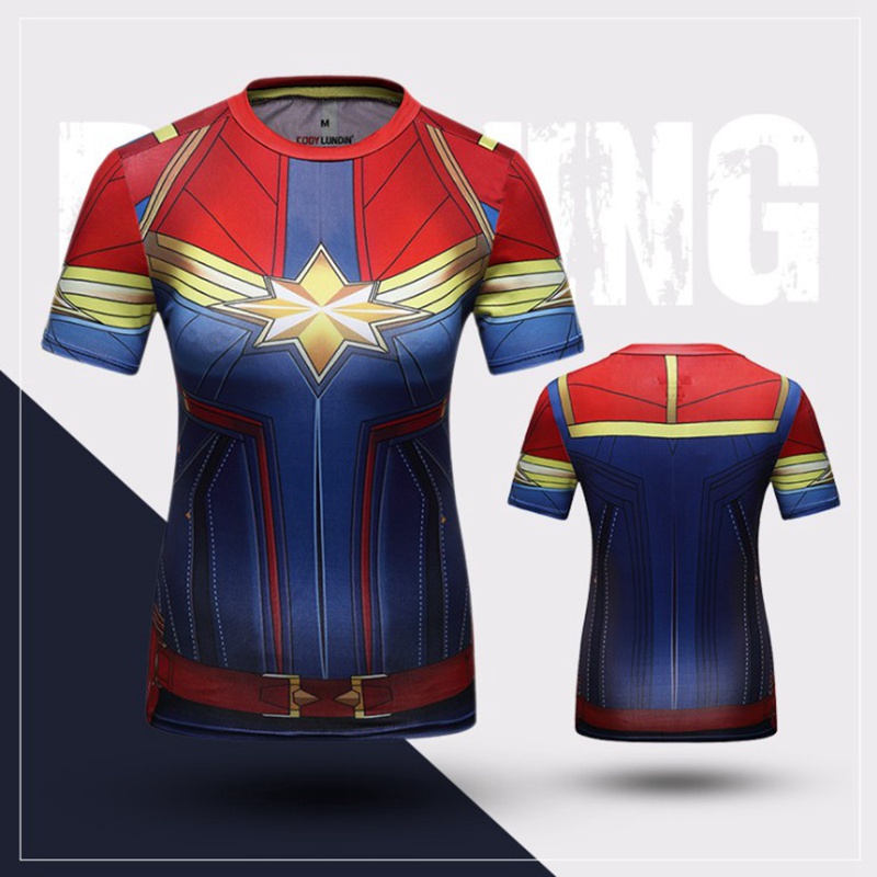 ผู้ชายผู้หญิงแห้งเร็วเสื้อยืดซูเปอร์ฮีโร่สไปเดอร์แมน 3ง รูปแบบกีฬายิมเหมาะกับเพาะกาย เสื้อผู้หญิง เสื้อยืด ผู้ชาย ราคาถูก ผู้หญิงฟิตเนสเสื้อยื - รูปที่ 3