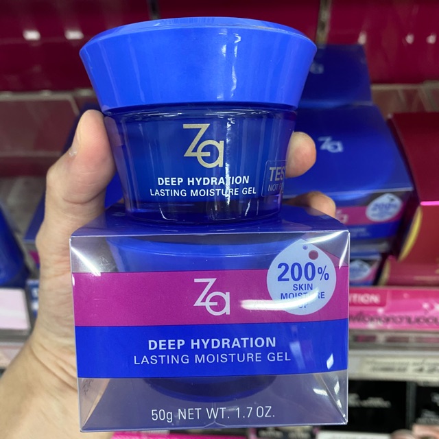 ผลิต 2021 Za Deep Hydration Lasting Moisture Gel 50 กรัม