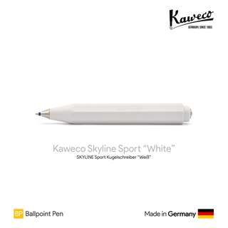 Kaweco Skyline Sport "White" Ballpoint Pen - ปากกาลูกลื่นคาเวโก้สกายไลน์สปอร์ต สีขาว