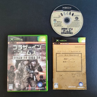 Brothers in Arms: Road to Hill 30 แผ่นแท้ XBOX JP แผ่นสภาพดี ใช้งานได้ปกติ