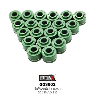 [BJN บีเจเอ็น] G23602 ซีลก้านวาล์ว GD 110 / JX 110 5 mm. 1 ถุง มี 20เม็ด ซิล อะไหล่รถมอเตอร์ไซค์